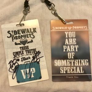 Sidewalk Prophets Passes